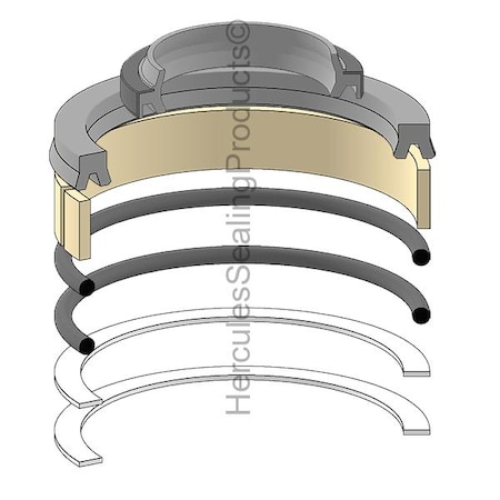 Toyota -After Market Parts Hydraulic Cylinder Repair Kit- 70 X 80 mmLIFT TRUCK KITS 04651-10870-71